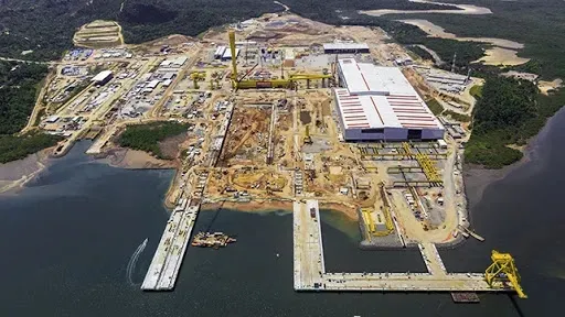 Comissão de Infraestrutura da AL-BA debate retomada do Estaleiro Enseada em Maragogipe