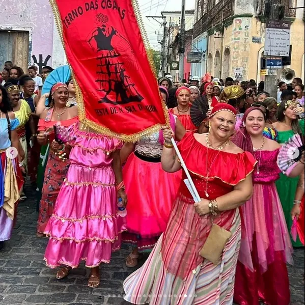 O que é o Terno das Ciganas? Conheça a tradição que encanta Cachoeira na Festa d’Ajuda