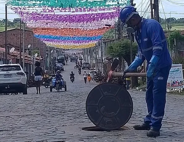 Sistemas de água e esgoto preparados para as festas em SAJ, Cruz das Almas e Amargosa