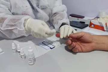 Estande de testagem da Sesab agrada em cheio a público do São João de Cachoeira