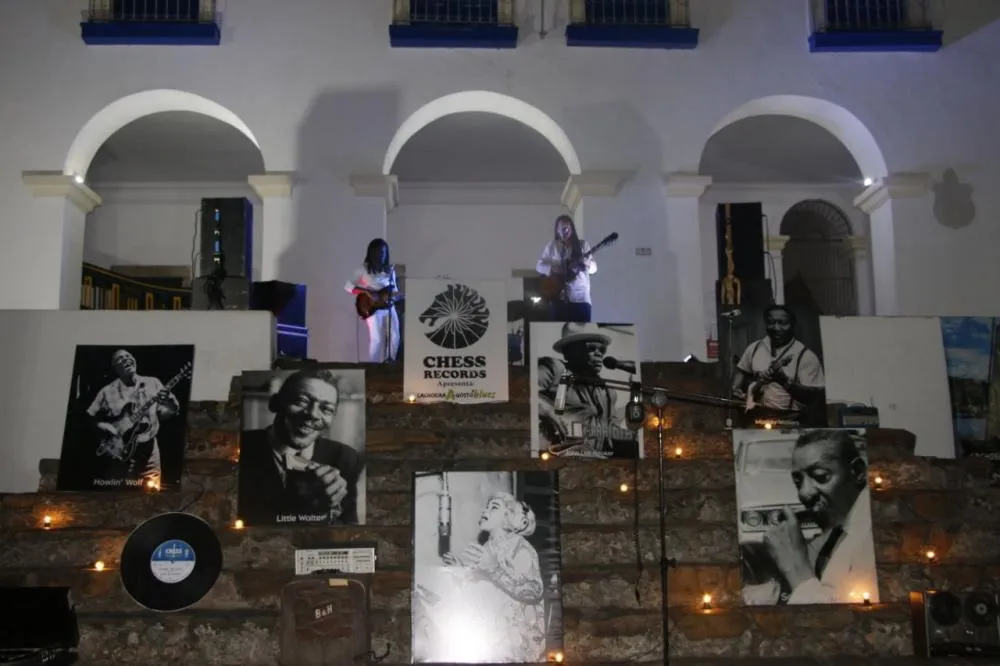 7º Festival Cachoeira Agosto do Blues em sua primeira noite na Cidade de Cachoeira (BA)