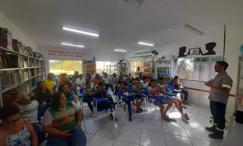 Hidrelétrica de Pedra do Cavalo leva cultura de segurança de barragem para as escolas do Recôncavo Baiano