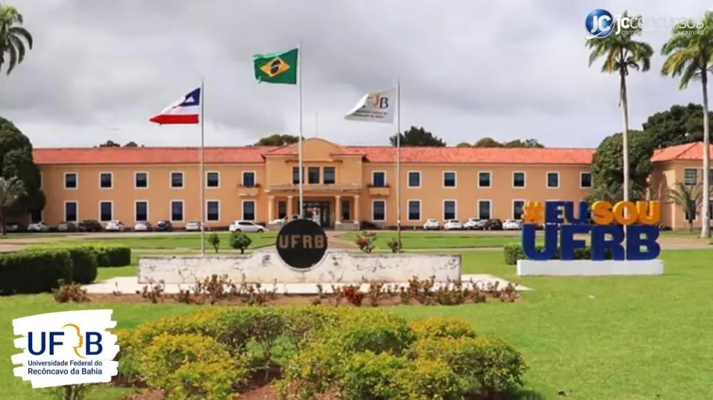 Processo seletivo da UFRB: prédio da Universidade Federal do Recôncavo da Bahia - Reprodução