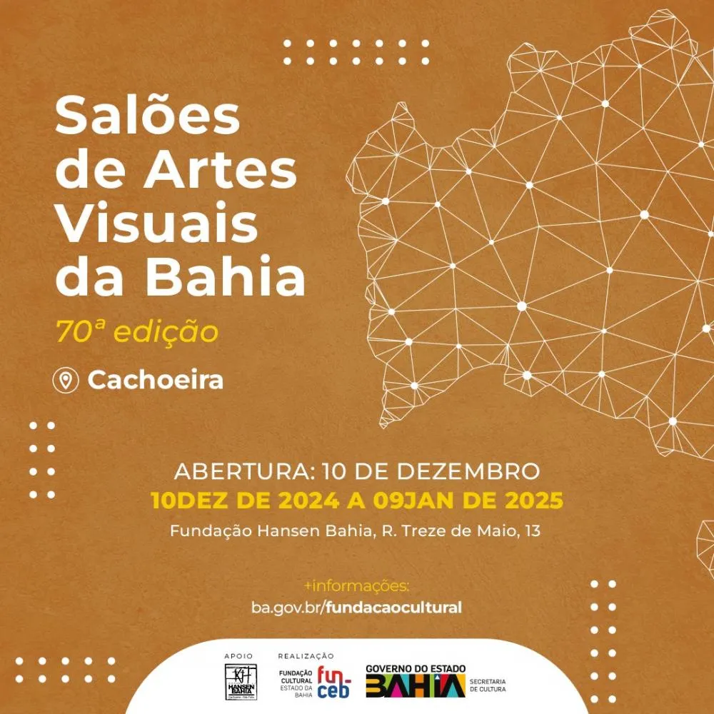 Funceb encerra itinerância dos Salões de Artes Visuais da Bahia em Cachoeira