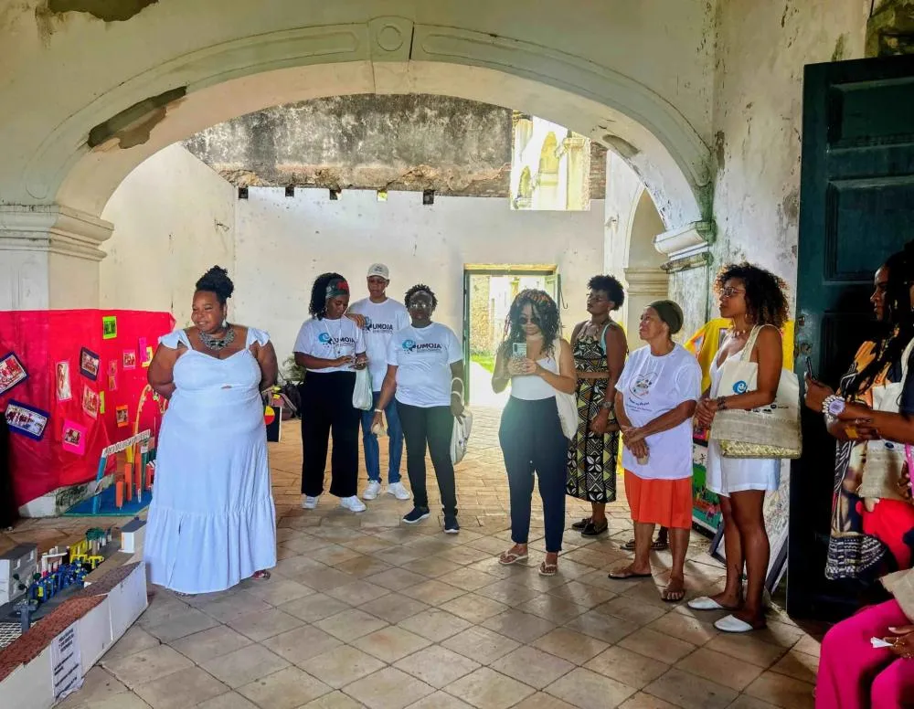 Mulheres negras quilombolas e periféricas compartilham saberes e práticas comunitárias durante encontro sobre resiliência climática em Cachoeira (BA)