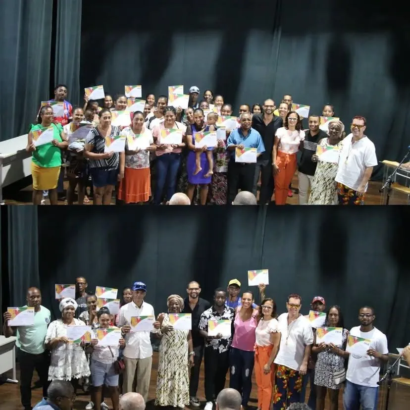 A Prefeitura de Cachoeira através da SECULT, realizou a entrega dos certificados de reconhecimento cultural aos Fazedores de Cultura, Mestres e Mestras da Cultura Popular