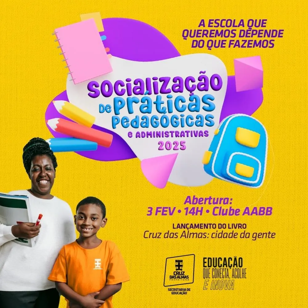 Prefeitura de Cruz promove a Socialização de Práticas Administrativas e Pedagógicas de 03 a 07 de fevereiro