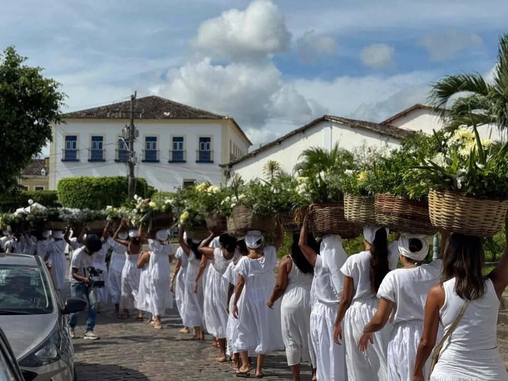 Cachoeira celebrou no domingo (9) a Festa de Iemanjá 2025 com muita fé e tradição afro-brasileira
